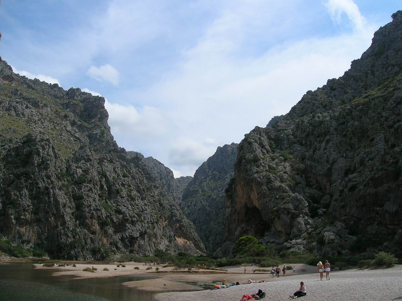 The end of Sa Calobra Valley